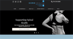 Desktop Screenshot of corehealthwellness.com